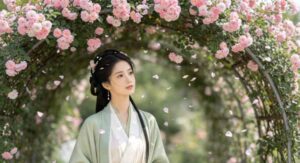 暮春着汉服，揽尽人间半盏春