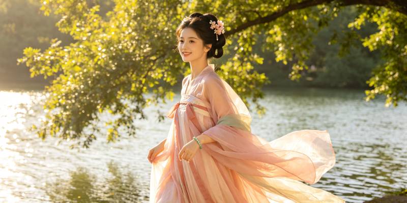 夏季汉服搭配，仲夏汉服搭配